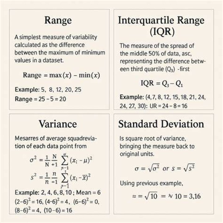 Are any of the measures of dispersion among the range the variance and standard deviation resistant?