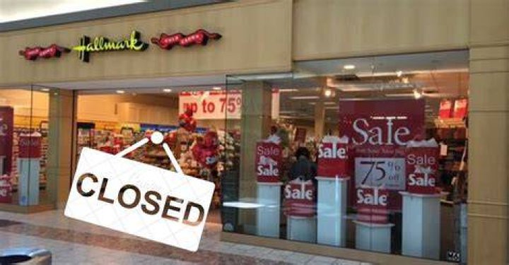 Are Hallmark stores closing?
