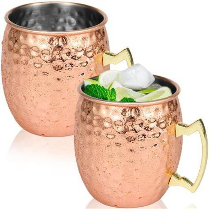 Are Moscow Mule mugs solid copper?