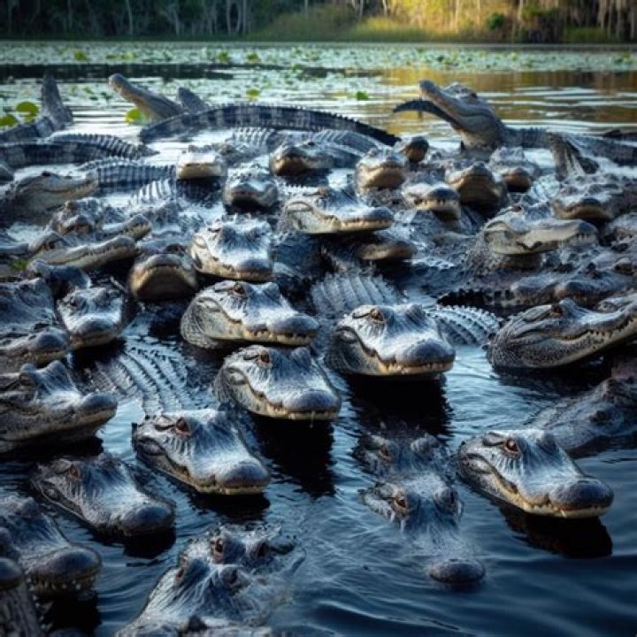 Are there alligators in braunig Lake?