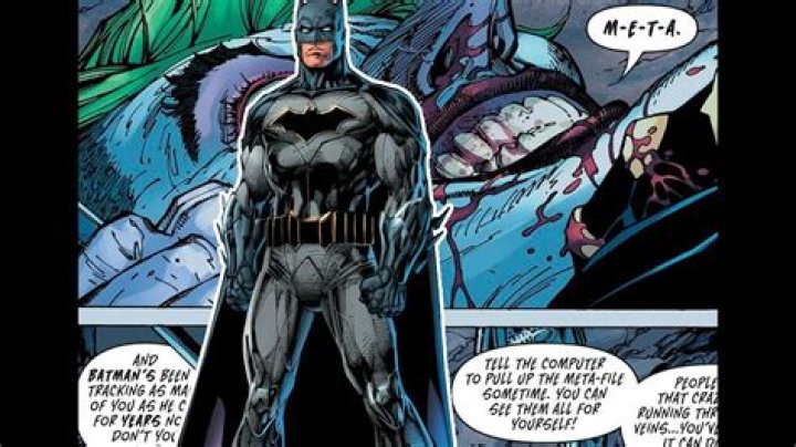 batman is a metahuman?