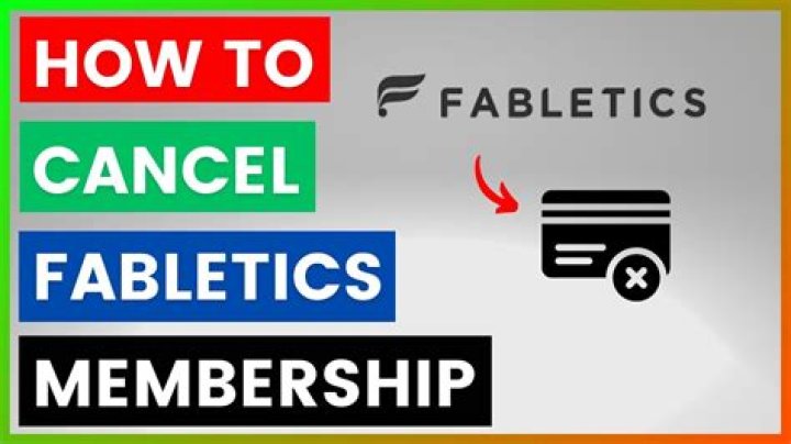 Can I cancel my Fabletics account online?