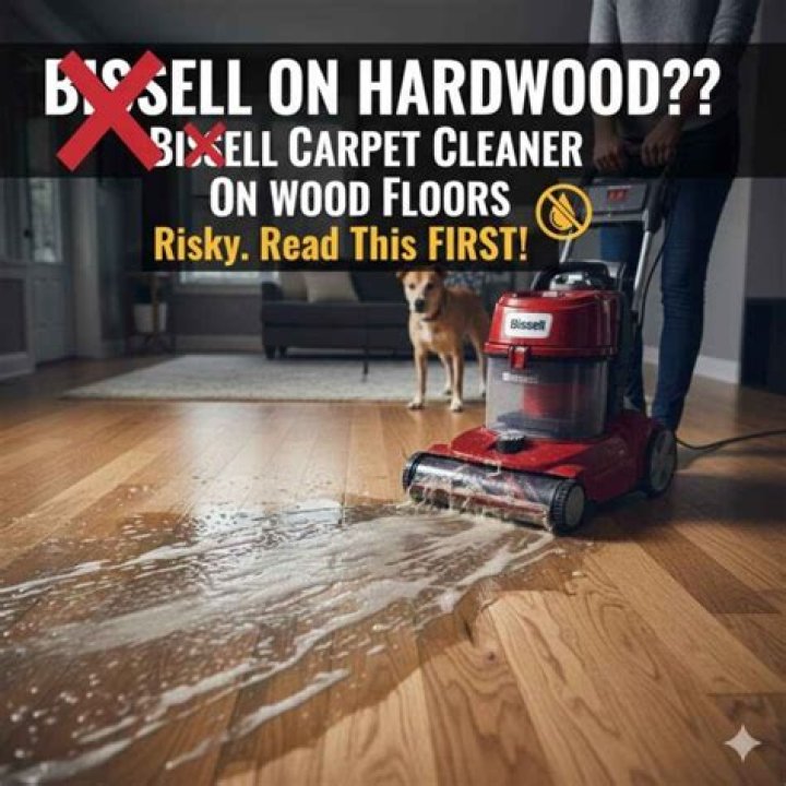Can I use my Bissell carpet cleaner on wood floors?