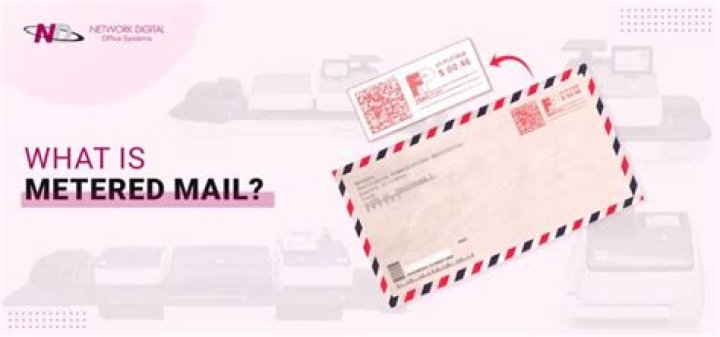 Can metered mail be mailed from anywhere?
