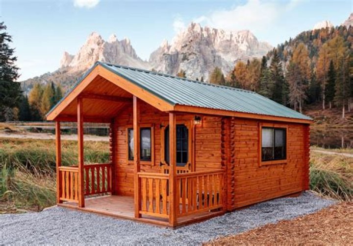Can you build log cabin with green logs?