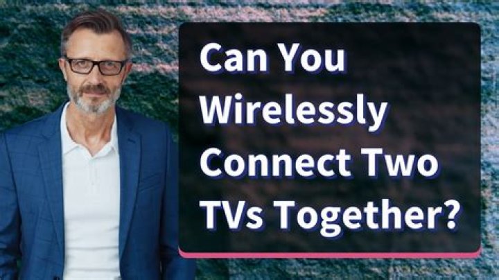 Can you connect two TVs together?