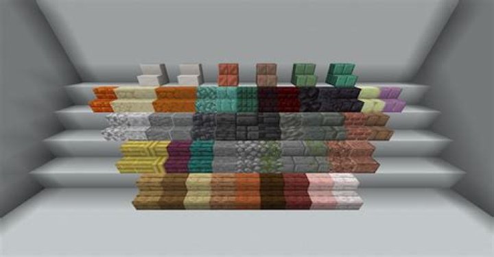 Can you make concrete stairs in Minecraft?