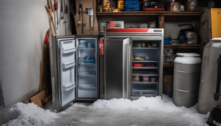 Can you put a refrigerator in the garage in the winter?