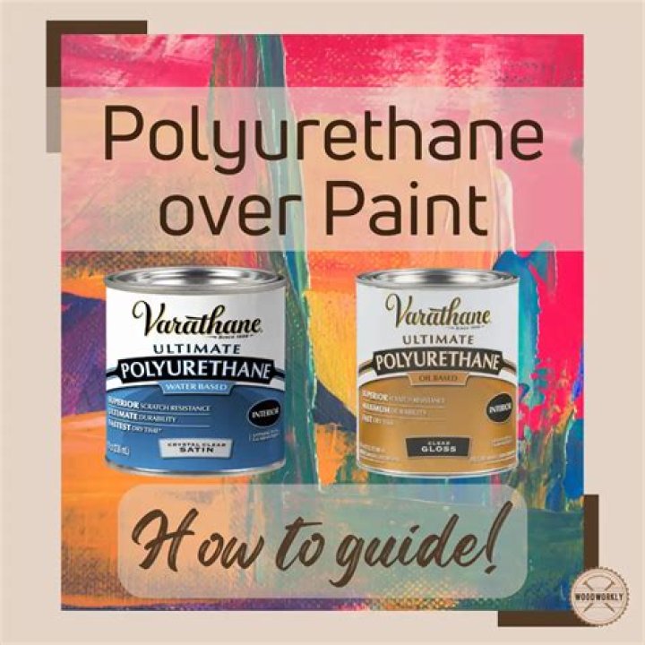 Can you put polyurethane over acrylic craft paint?