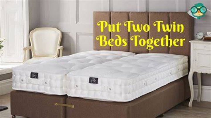 Can you put two double beds together?