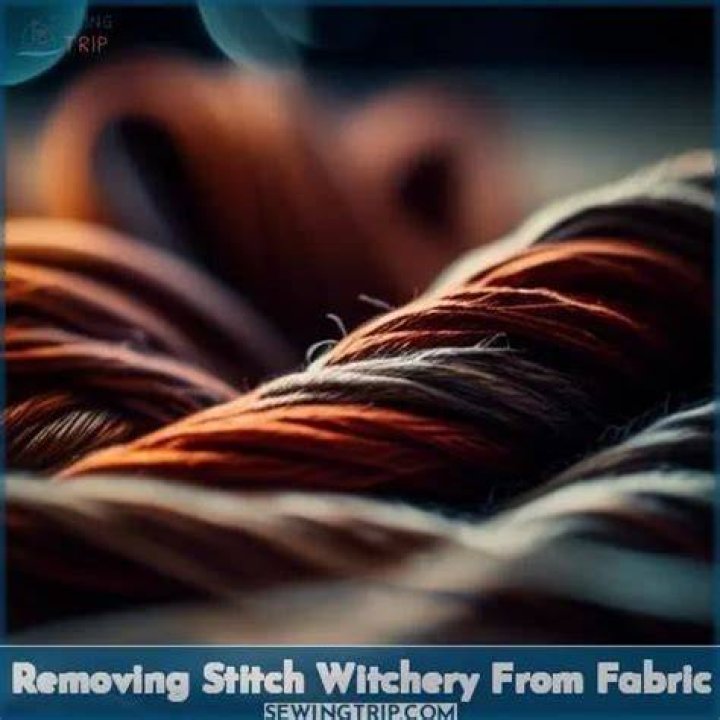 Can you remove Stitch Witchery from fabric?
