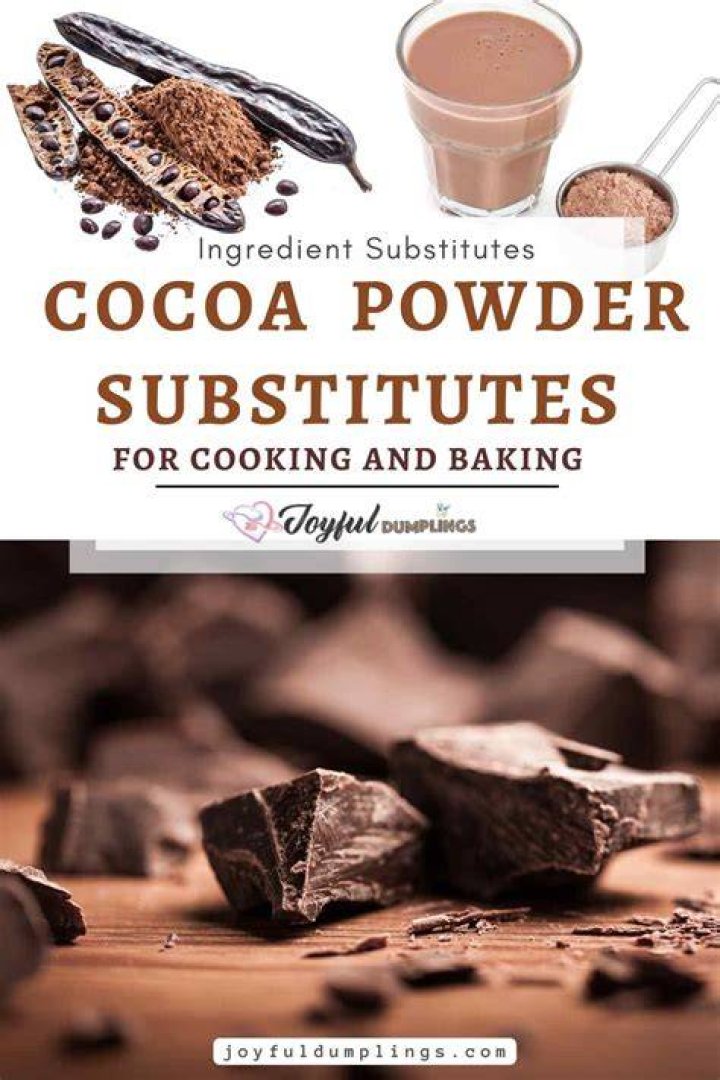 Can you substitute unsweetened chocolate for German chocolate?