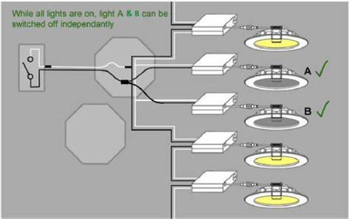 Can you use 12 2 wire recessed lighting?