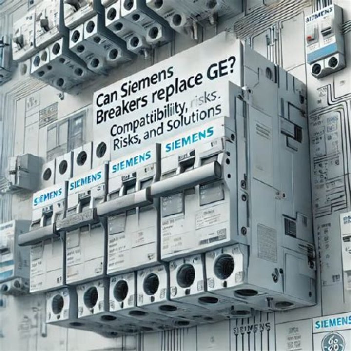Can you use GE breakers in a Siemens panel?