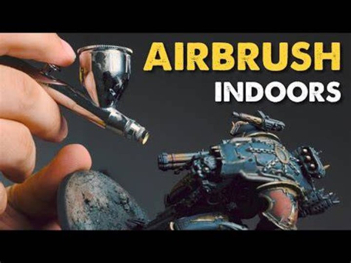 Can you use house paint in an airbrush?
