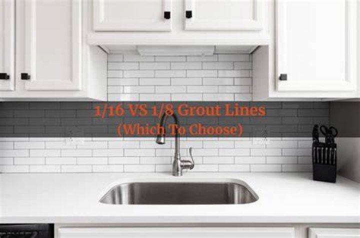 Can you use sanded grout on 1/16 grout lines?