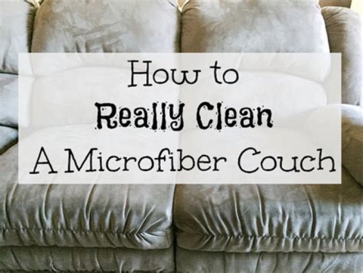Can you use Windex to clean microfiber couch?