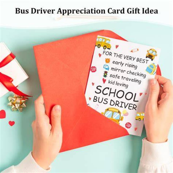 Do you give the bus driver a gift?