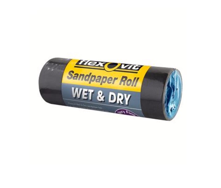 Do you use water with wet and dry sandpaper?