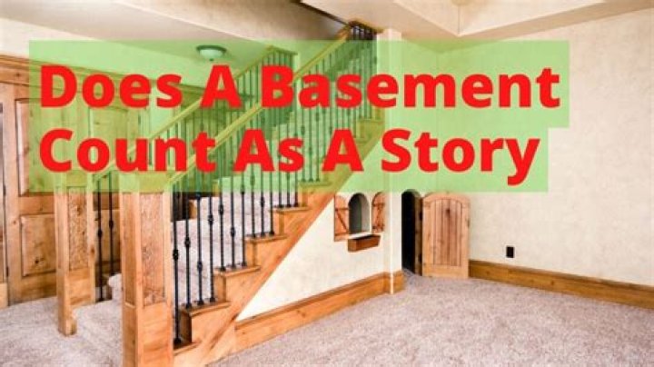 Does a basement count as a Storey?