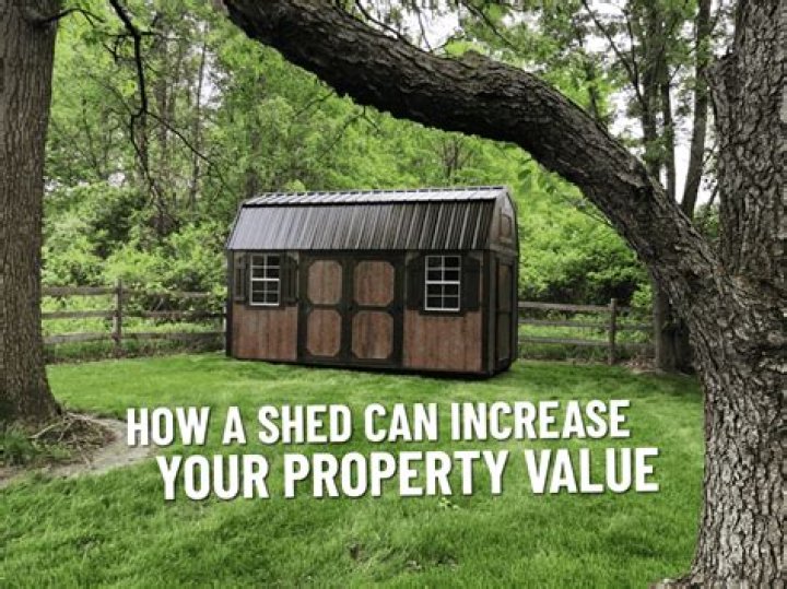 Does a shed increase property tax?