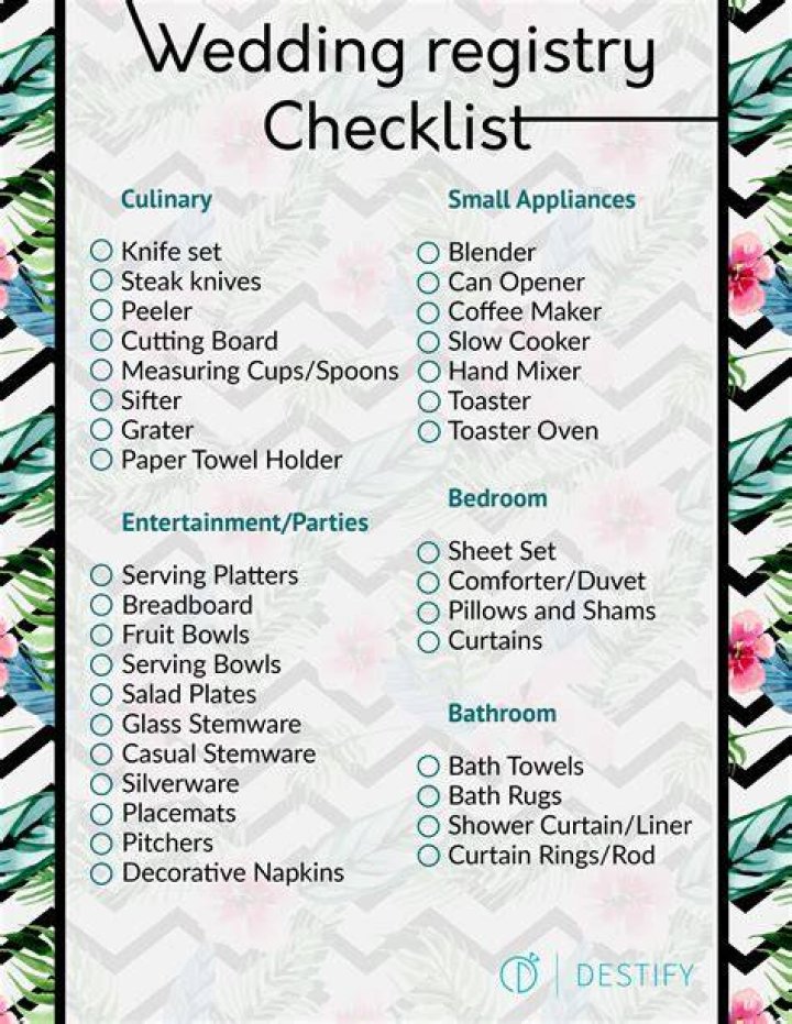 Does home depot have a wedding registry?