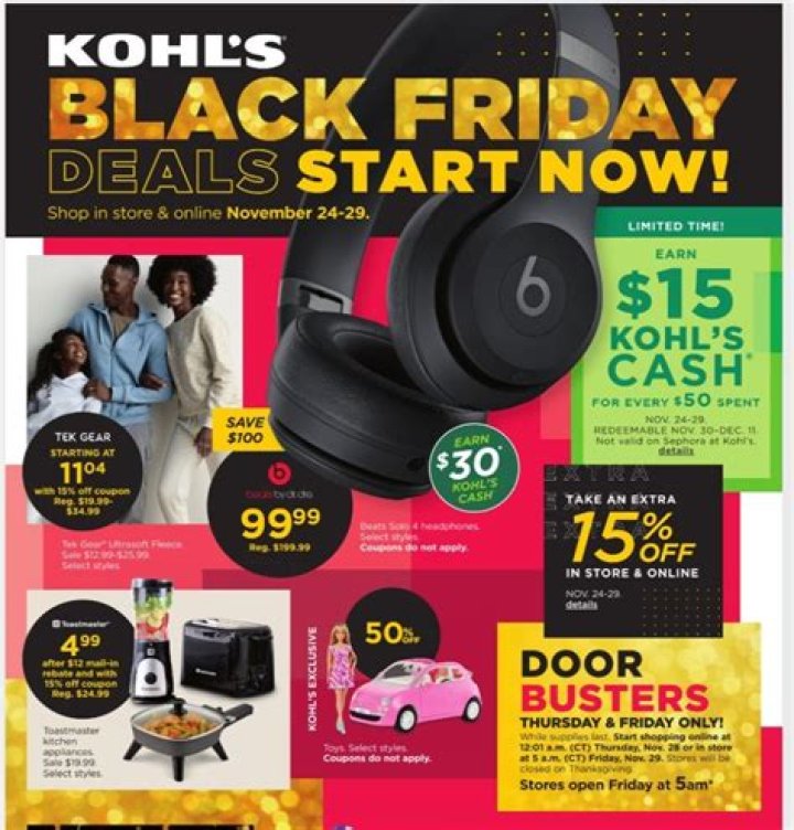 Does Kohls hire at 15?