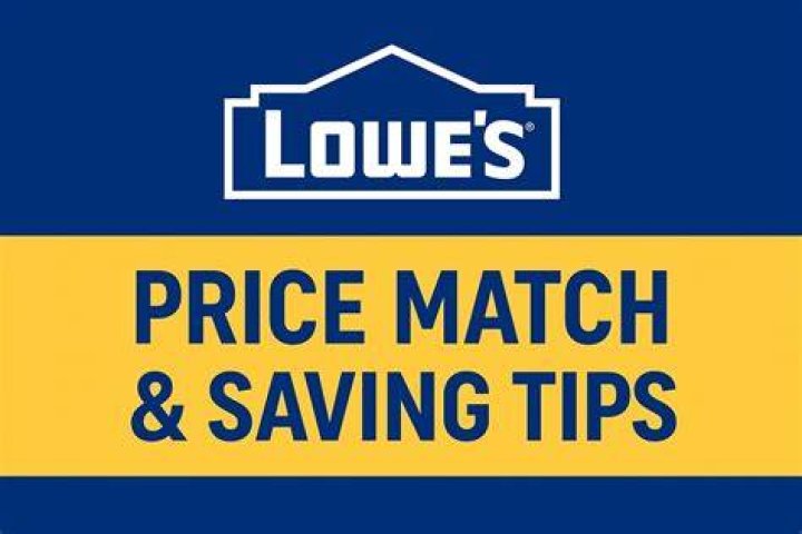 Does Lowes price match online?