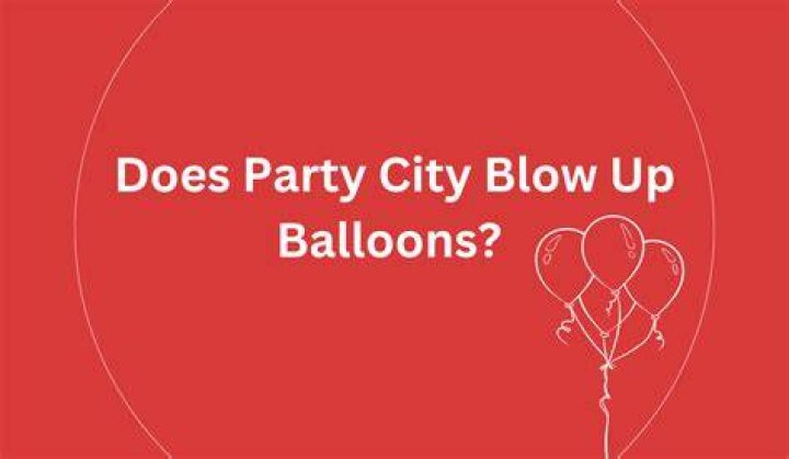 Does Party City have number balloons?