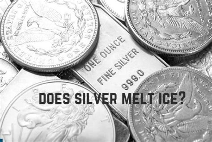 Does silver melt ice faster?