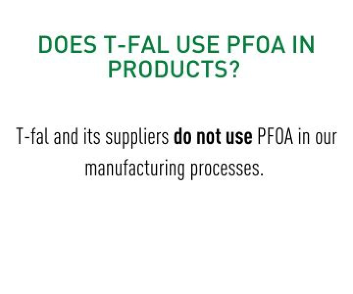 Does T Fal use PFOA?