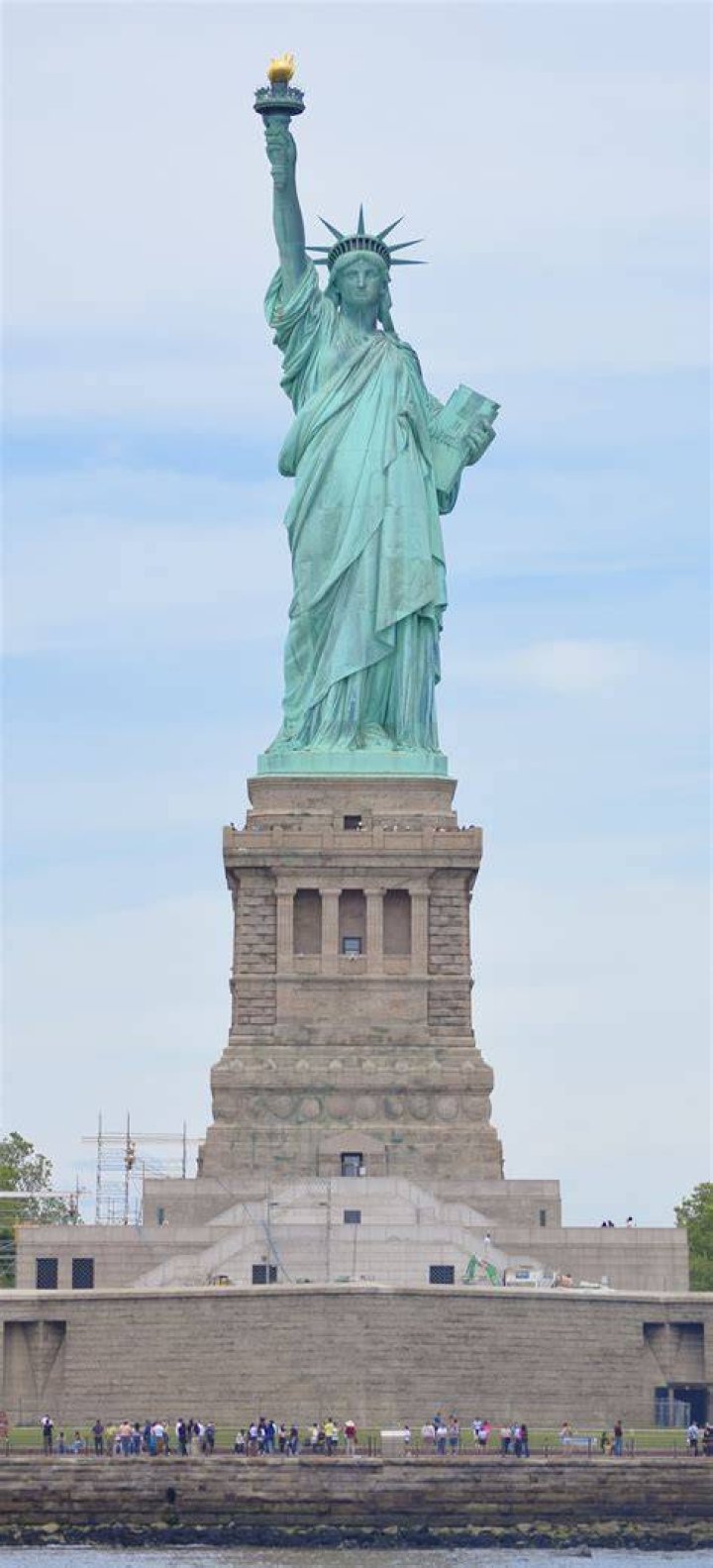 Does the Statue of Liberty belong to NY or NJ?
