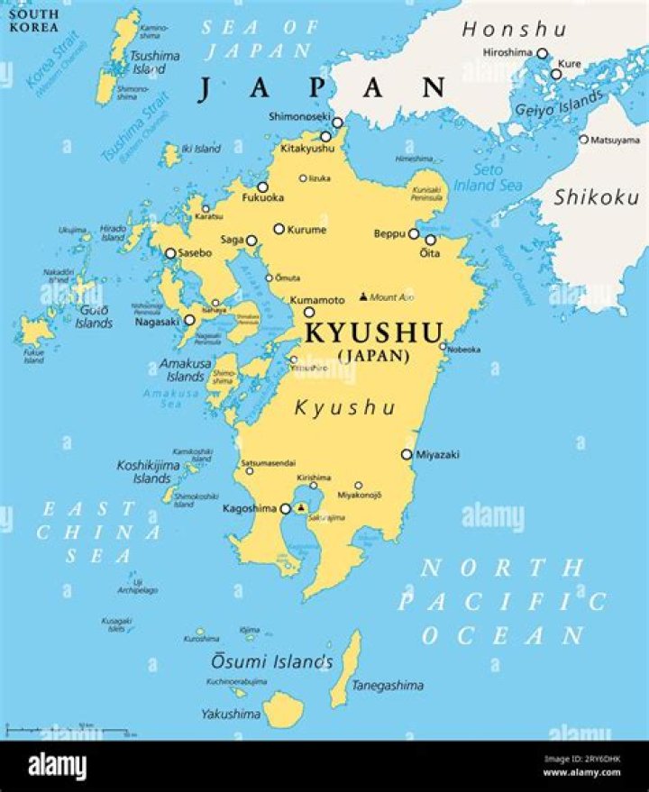 How big is Kyushu?