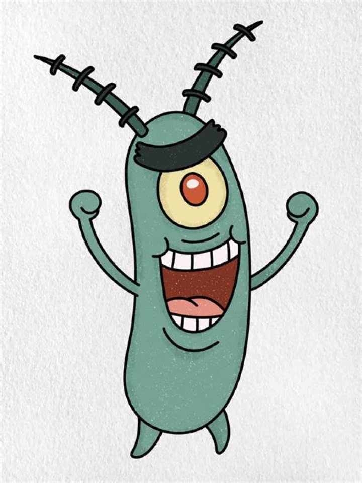 How big is Plankton from SpongeBob?