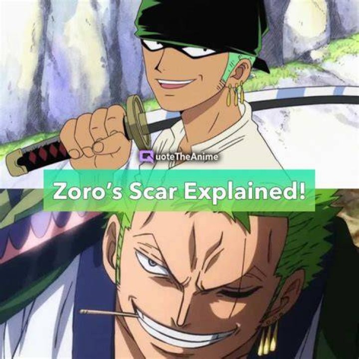 How did Zoro lose an eye?