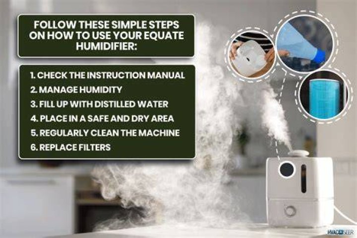 How do I clean my equate humidifier filter?