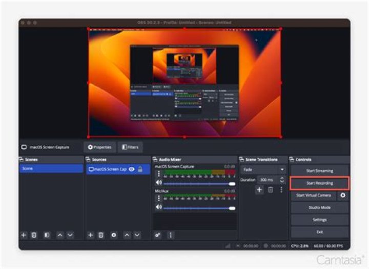 How do I crop my screen on OBS?