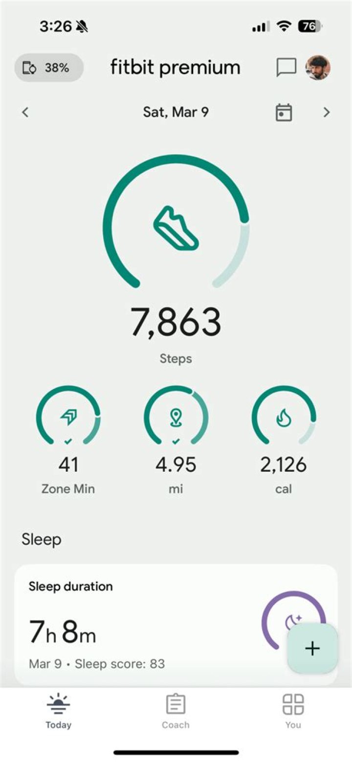 How do i delete old data from my fitbit app?