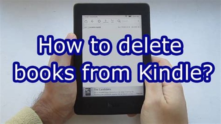 How do I delete videos off my Kindle?