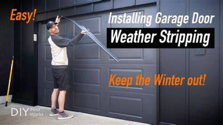 How do I keep my garage door from freezing to floor?
