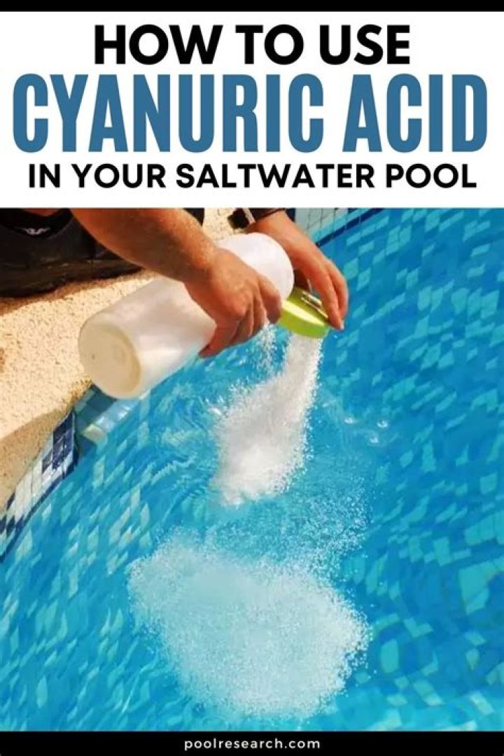 How do i lower the cyanuric acid in my pool without draining it 2?