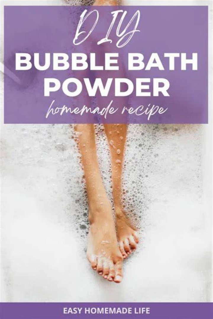 How do I make homemade bubble bath?