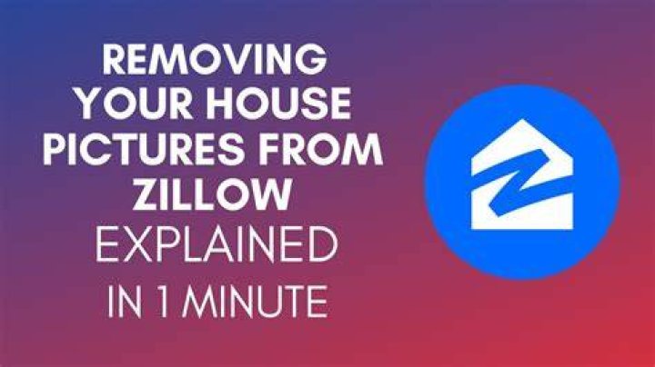 How do I remove data from Zillow?