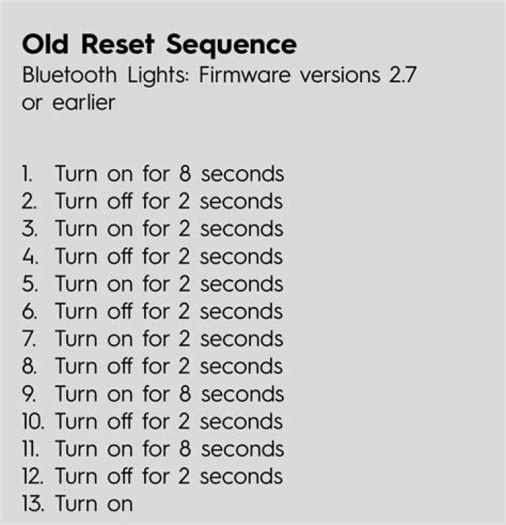 How do I reset my GE smart bulb?