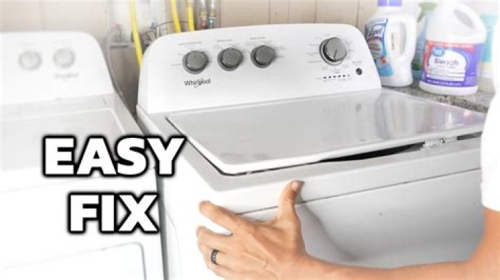 How do i reset my whirlpool top load washer?