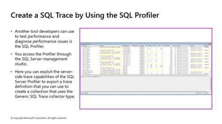 How do I run a SQL trace on one database?