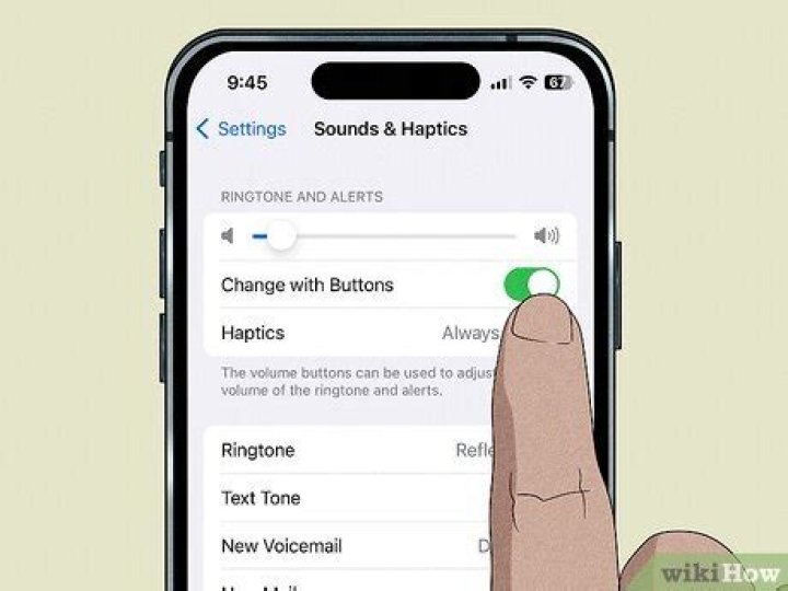 How do I turn the ringer on on my ESI phone?