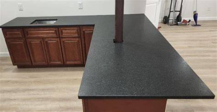 How do you clean black leather granite?