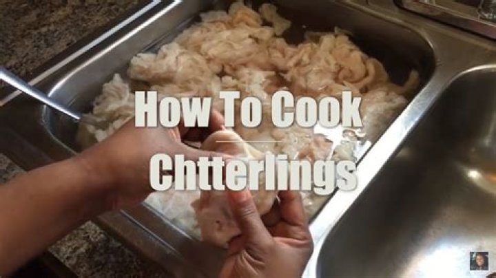 How do you clean pre cleaned chitterlings?