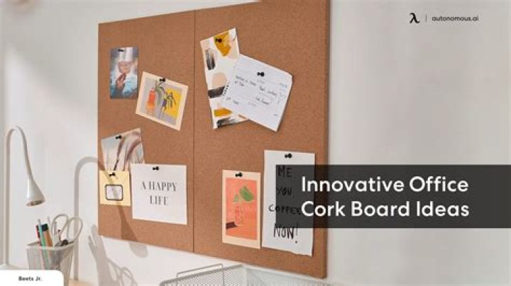 How do you cover a cork board?